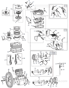Part Location Diagram of TX034300AV Campbell Hausfeld Bracket